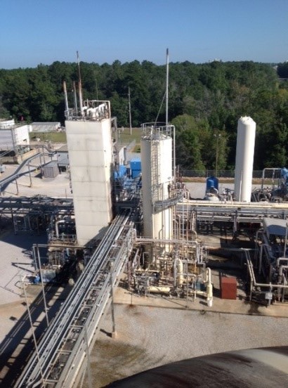 We work with numerous industrial plants An industrial plant working with Encorus Group in Springville, NY